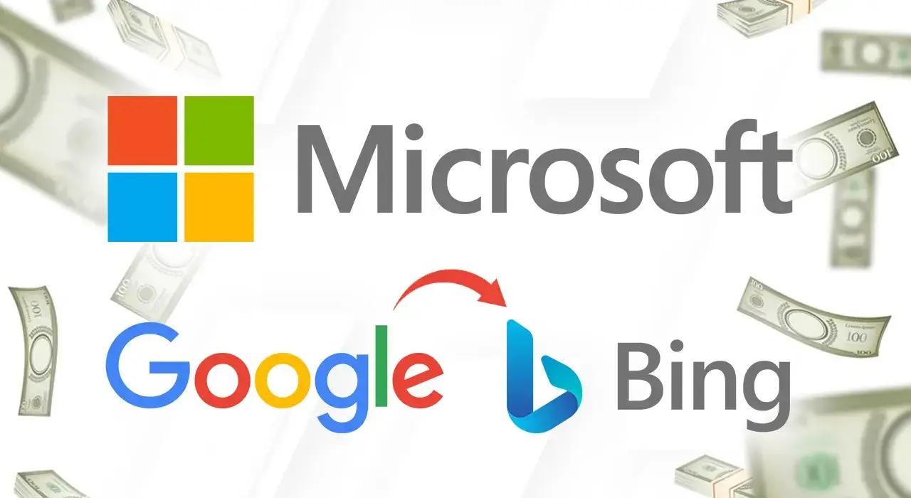 Microsoft пропонує $1 млн за перехід з Google на Bing.