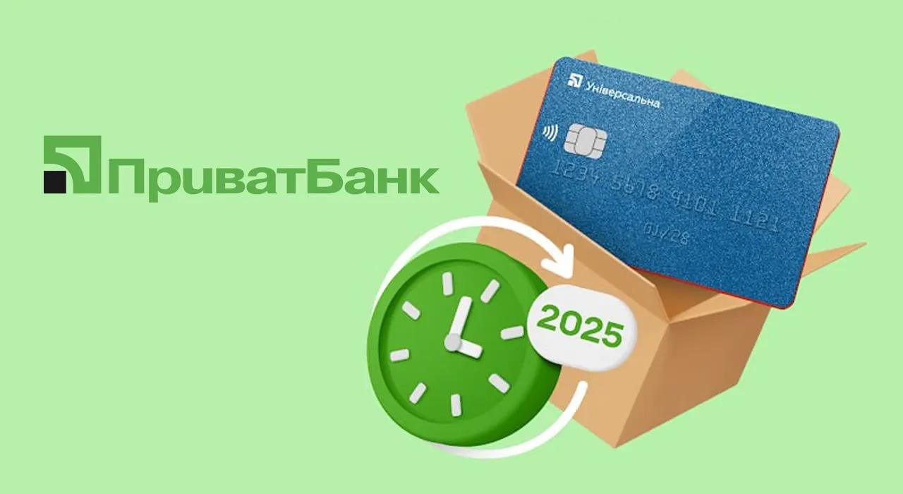 PrivatBank has extended free card delivery throughout 2025.