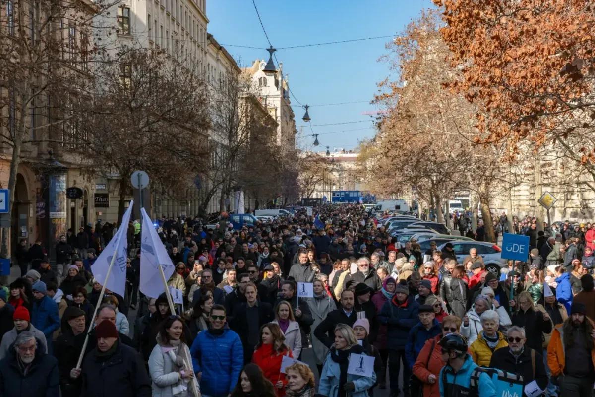 Тысячи венгерских судей протестуют в Будапеште. Что стало причиной их недовольства?