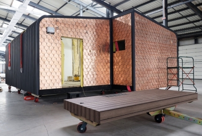 У Броварах виготовляють сучасні модульні будинки